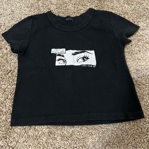 Brandy Melville “Meet Me In New York” Baby Tee